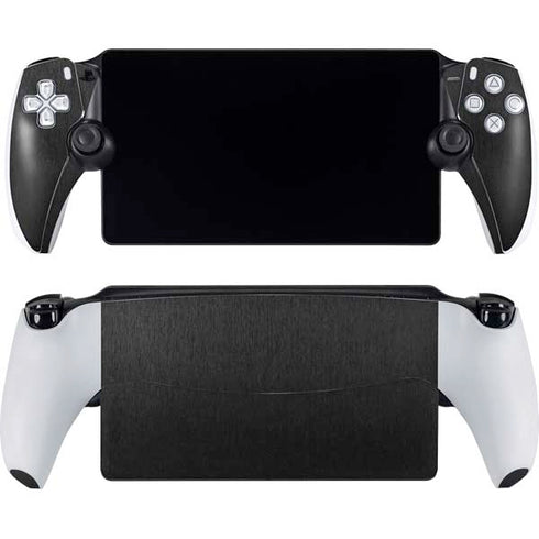Black Brushed Steel Texture PlayStation Portal Remote Player Skin