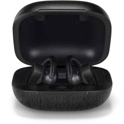 Specialty Vinyl Black Brushed Steel Texture PowerBeats Pro Skin