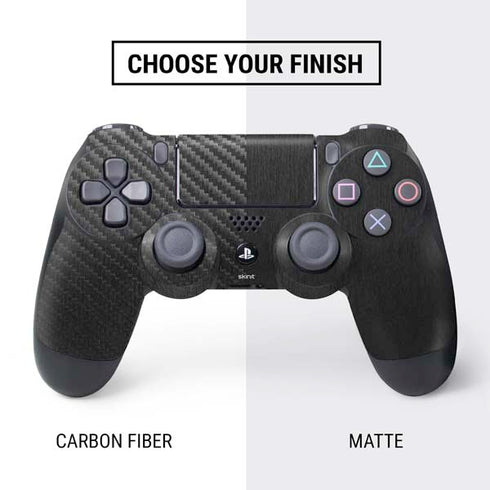 Specialty Vinyl Black Brushed Steel Texture PS4 Controller Skin