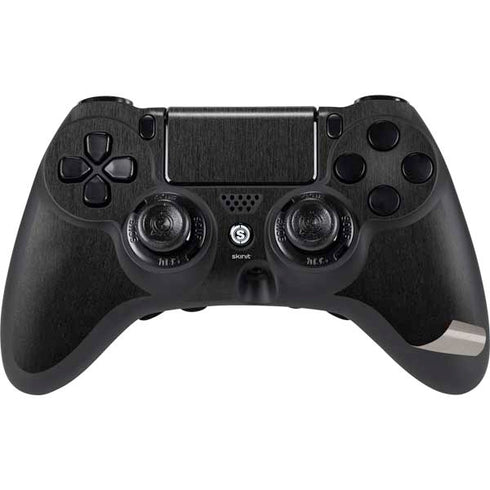 Specialty Vinyl Black Brushed Steel Texture PS4/PC SCUF Impact Controller Skin