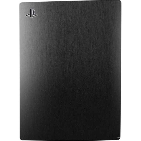Specialty Vinyl Black Brushed Steel Texture PS5 Bundle Skin