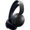 Specialty Vinyl Black Brushed Steel Texture PULSE 3D Wireless Headset for PS5 Skin