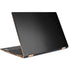 Black Brushed Steel Texture HP Spectre Skin