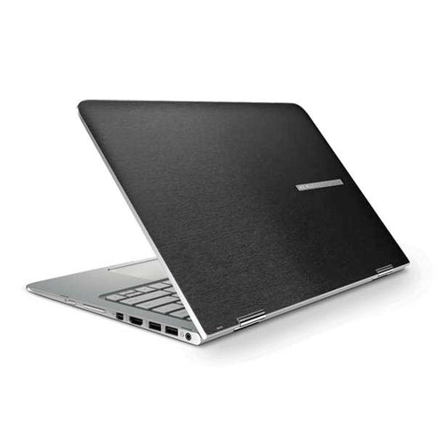 Specialty Vinyl Black Brushed Steel Texture HP Spectre Skin