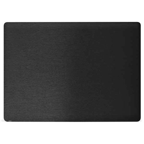Specialty Vinyl Black Brushed Steel Texture Surface Laptop 2 Skin