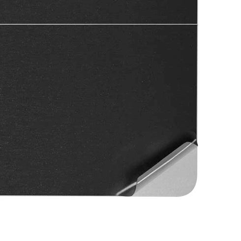 Specialty Vinyl Black Brushed Steel Texture Surface Laptop Studio Skin