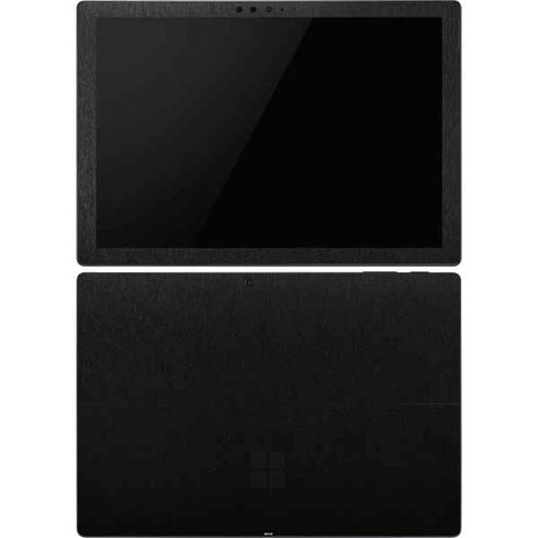 Specialty Vinyl Black Brushed Steel Texture Surface Pro 6 Skin
