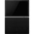 Specialty Vinyl Black Brushed Steel Texture Surface Pro 6 Skin