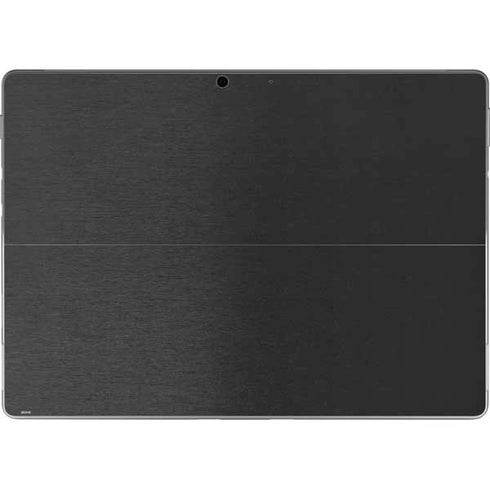 Specialty Vinyl Black Brushed Steel Texture Surface Pro 8 Skin