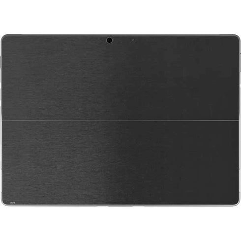 Specialty Vinyl Black Brushed Steel Texture Surface Pro 9 Skin