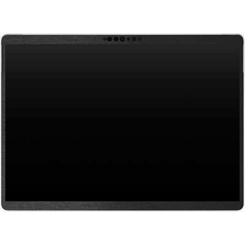 Specialty Vinyl Black Brushed Steel Texture Surface Pro 9 Skin