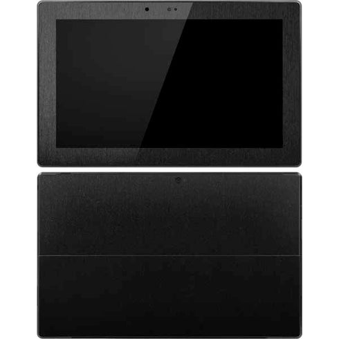 Specialty Vinyl Black Brushed Steel Texture Surface Pro Tablet Skin