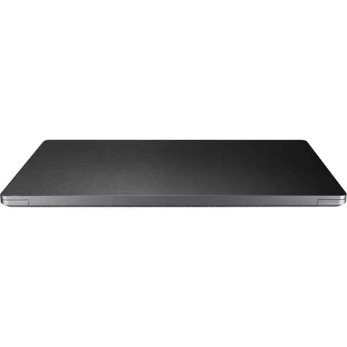 Specialty Vinyl Black Brushed Steel Texture Universal Laptop 12in (9.8 x 6.8in) Skin
