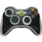 Specialty Vinyl Black Brushed Steel Texture Xbox 360 Wireless Controller Skin