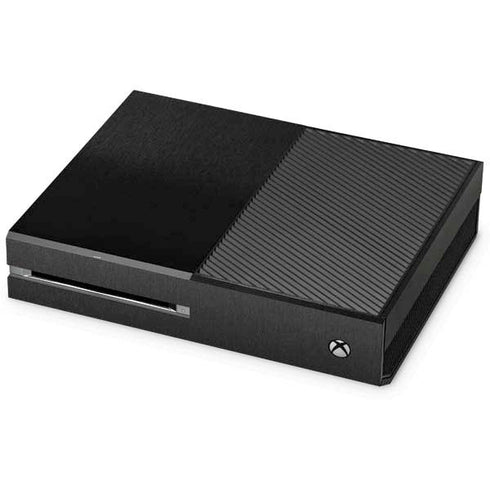 Specialty Vinyl Black Brushed Steel Texture Xbox One Console Skin