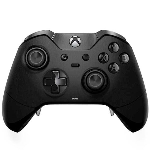 Specialty Vinyl Black Brushed Steel Texture Xbox One Elite Controller Skin