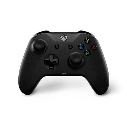 Specialty Vinyl Black Brushed Steel Texture Xbox One X Bundle Skin