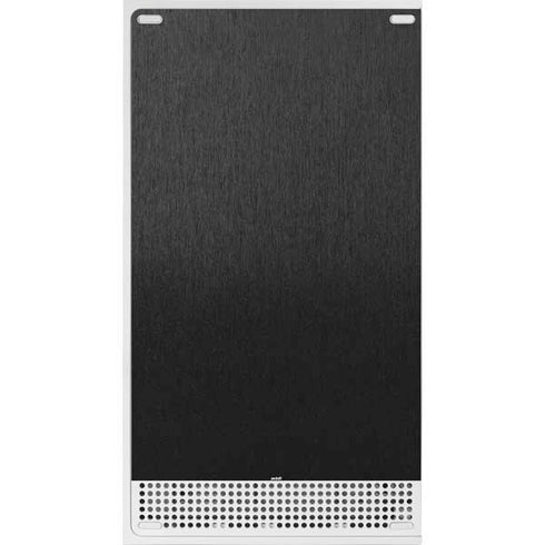 Specialty Vinyl Black Brushed Steel Texture Xbox Series S Console Skin