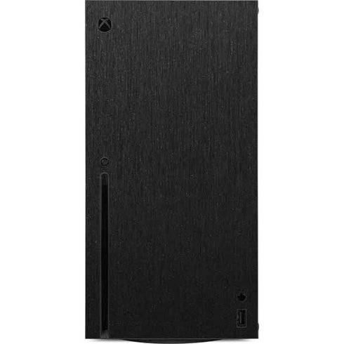 Specialty Vinyl Black Brushed Steel Texture Xbox Series X Console Skin