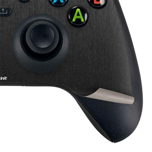 Specialty Vinyl Black Brushed Steel Texture Xbox Series X Controller Skin