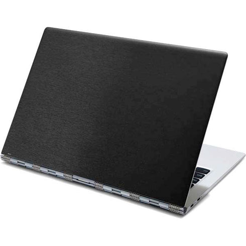 Specialty Vinyl Black Brushed Steel Texture Yoga 910 2-in-1 14in Touch-Screen Skin