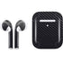 Black Carbon Fiber Specialty Texture Material Apple AirPods 2 Skin