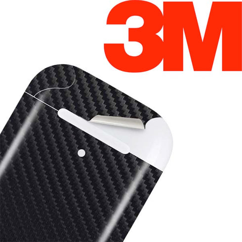 Black Carbon Fiber Specialty Texture Material Apple AirPods Skin