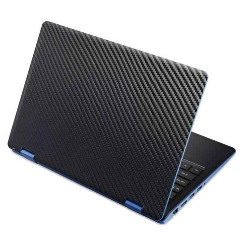 Black Carbon Fiber Specialty Texture Material Aspire R11 11.6in Skin