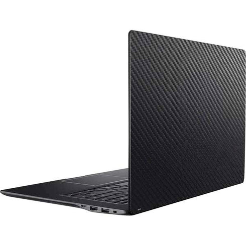 Black Carbon Fiber Specialty Texture Material Ativ Book 9 (15.6in 2014) Skin
