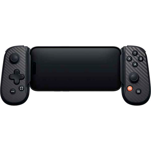 Black Carbon Fiber Specialty Texture Material Backbone One for iPhone Game Controller Skin