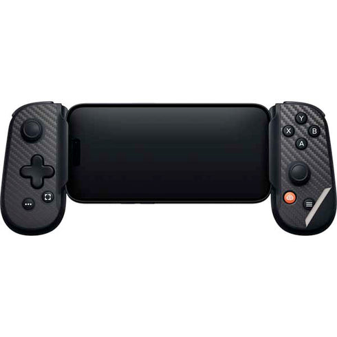 Black Carbon Fiber Specialty Texture Material Backbone One for iPhone Game Controller Skin