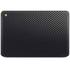 Black Carbon Fiber Specialty Texture Material HP Chromebook Skin