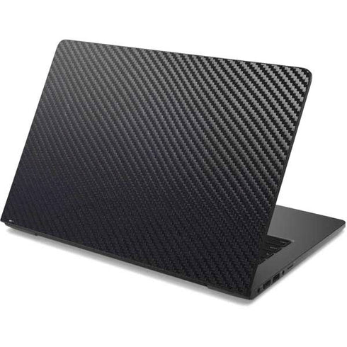 Black Carbon Fiber Specialty Texture Material Dell Chromebook Skin