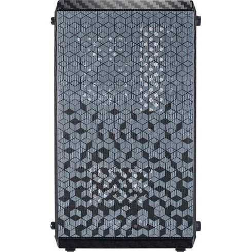 Black Carbon Fiber Specialty Texture Material Cooler Master MasterBox Q300L Mini Tower Skin