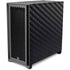 Black Carbon Fiber Specialty Texture Material Corsair 4000D Tempered Glass Mid-Tower ATX Case Skin