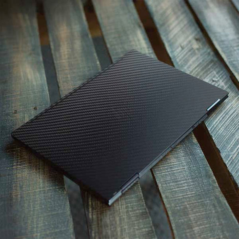 Black Carbon Fiber Specialty Texture Material HP Envy Skin