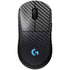 Black Carbon Fiber Specialty Texture Material G Pro Wireless Gaming Mouse Skin