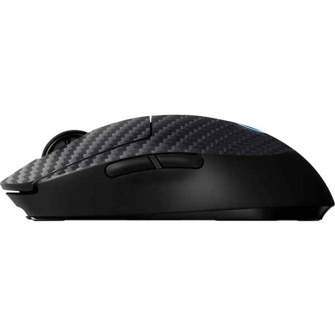 Black Carbon Fiber Specialty Texture Material G Pro Wireless Gaming Mouse Skin