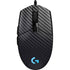 Black Carbon Fiber Specialty Texture Material G203 Prodigy RGB Wired Gaming Mouse Skin