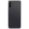 Black Carbon Fiber Specialty Texture Material Galaxy A10e Clear Case
