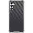 Black Carbon Fiber Specialty Texture Material Galaxy A15 5G Clear Case