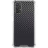 Black Carbon Fiber Specialty Texture Material Galaxy A32 5G Clear Case
