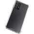 Black Carbon Fiber Specialty Texture Material Galaxy A52 5G Clear Case