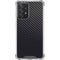 Black Carbon Fiber Specialty Texture Material Galaxy A52 5G Clear Case