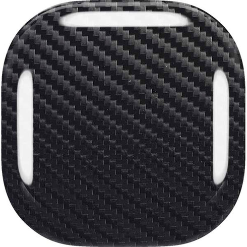 Black Carbon Fiber Specialty Texture Material Galaxy Buds Live Skin