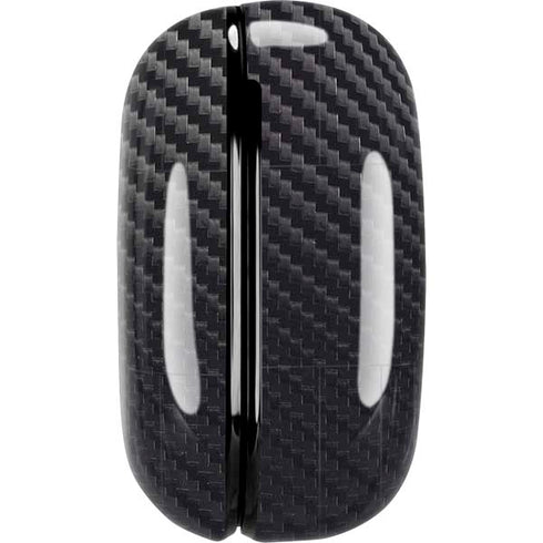 Black Carbon Fiber Specialty Texture Material Galaxy Buds Live Skin