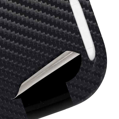 Black Carbon Fiber Specialty Texture Material Galaxy Buds Live Skin