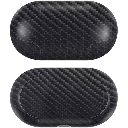 Black Carbon Fiber Specialty Texture Material Galaxy Buds Plus Skin