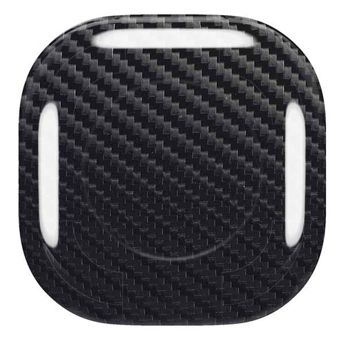 Black Carbon Fiber Specialty Texture Material Galaxy Buds Pro Skin