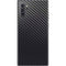 Black Carbon Fiber Specialty Texture Material Galaxy Note 10 Plus Skin